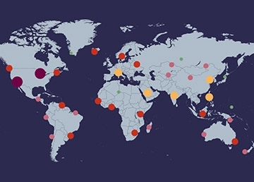 map of scholarworks downloads